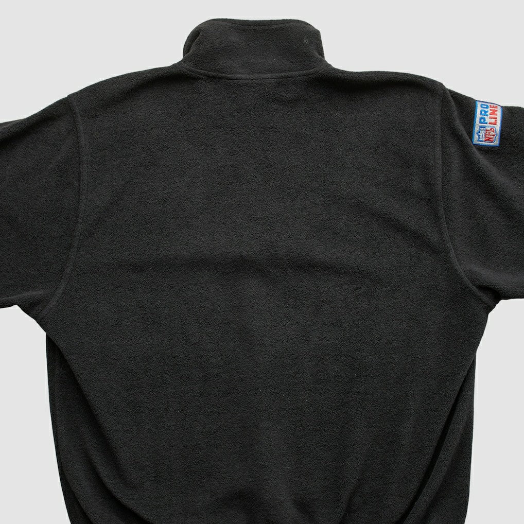 Miami Dolphins Champion 2000s 1/4 Zip Sweatshirt Black Vintage