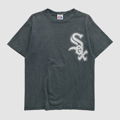 Chicago White Sox Majestic 2000s T-shirt - Charcoal - S by Fanatics Real Vintage T-shirts