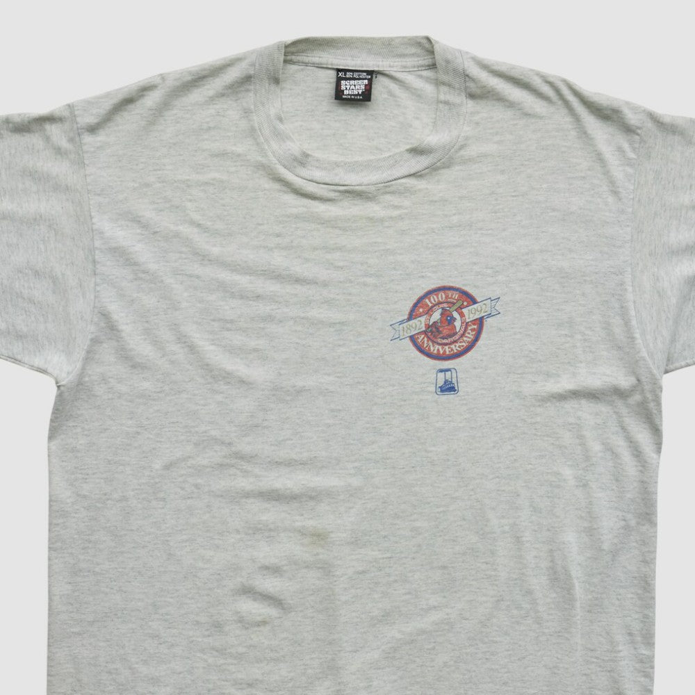 St. Louis Cardinals Screen Stars Best 1992 T-shirt - Heather Gray - M by Fanatics Real Vintage T-shirts