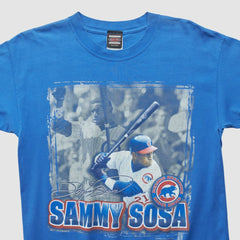Sammy Sosa Sport One 1996 T-shirt - Blue - M by Fanatics Real Vintage T-shirts