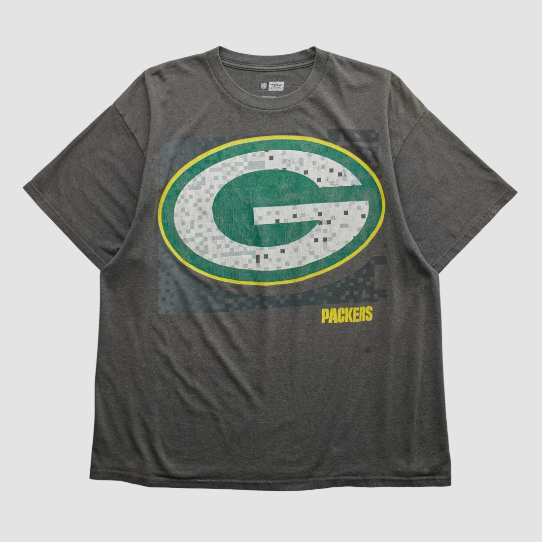 Green Bay Packers NFL 2010s T-shirt Dark Heather Gray Vintage