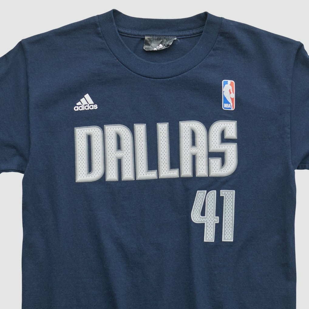 Dallas Mavericks 2010s T-shirt Navy Vintage