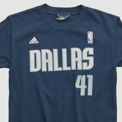 Dallas Mavericks 2010s T-shirt Navy Vintage