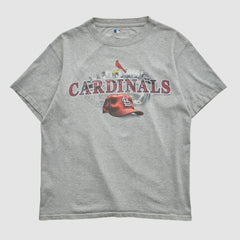 St. Louis Cardinals Majestic 2009 T-shirt - Heather Gray - S by Fanatics Real Vintage T-shirts