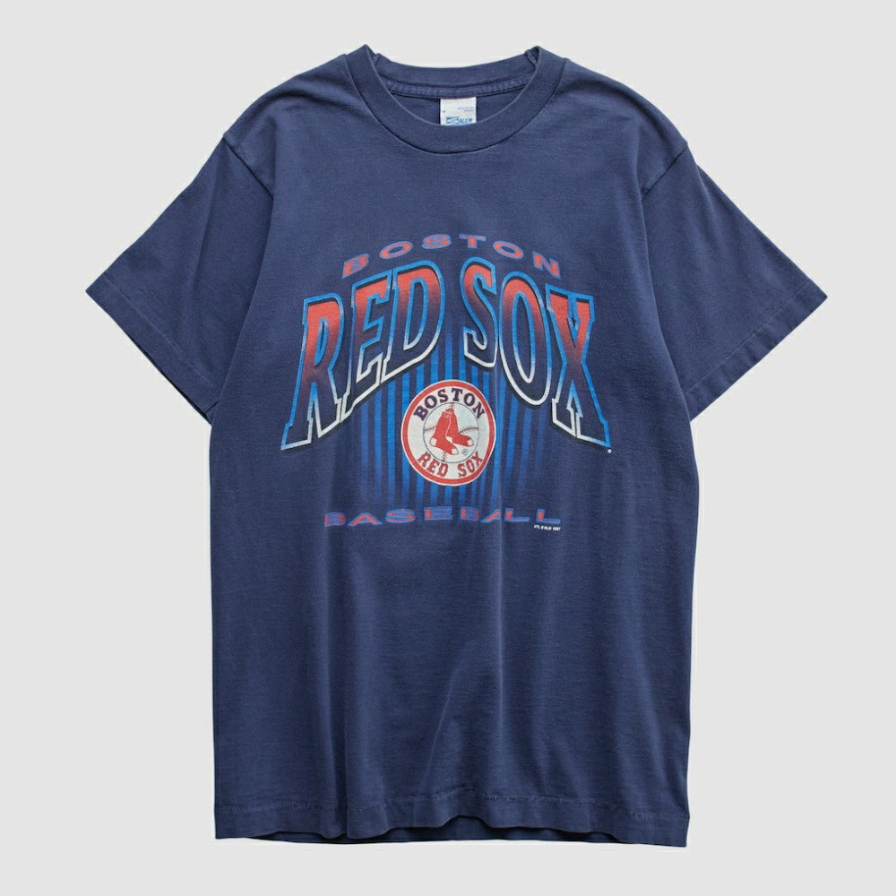 Boston Red Sox Salem Sportswear 1997 T-shirt - Navy - S by Fanatics Real Vintage T-shirts