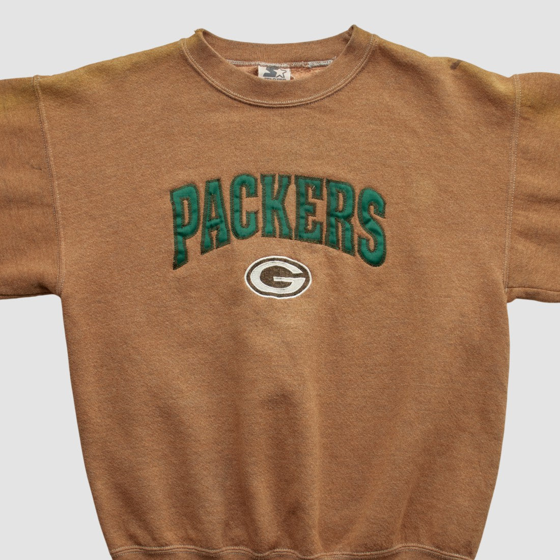 Green Bay Packers Starter 90s Pullover Sweatshirt Clay Vintage