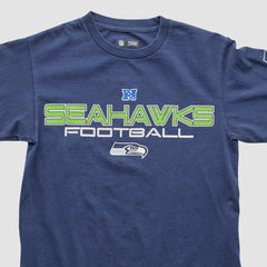 Seattle Seahawks NFL 2010s Long Sleeve T-shirt Navy Vintage