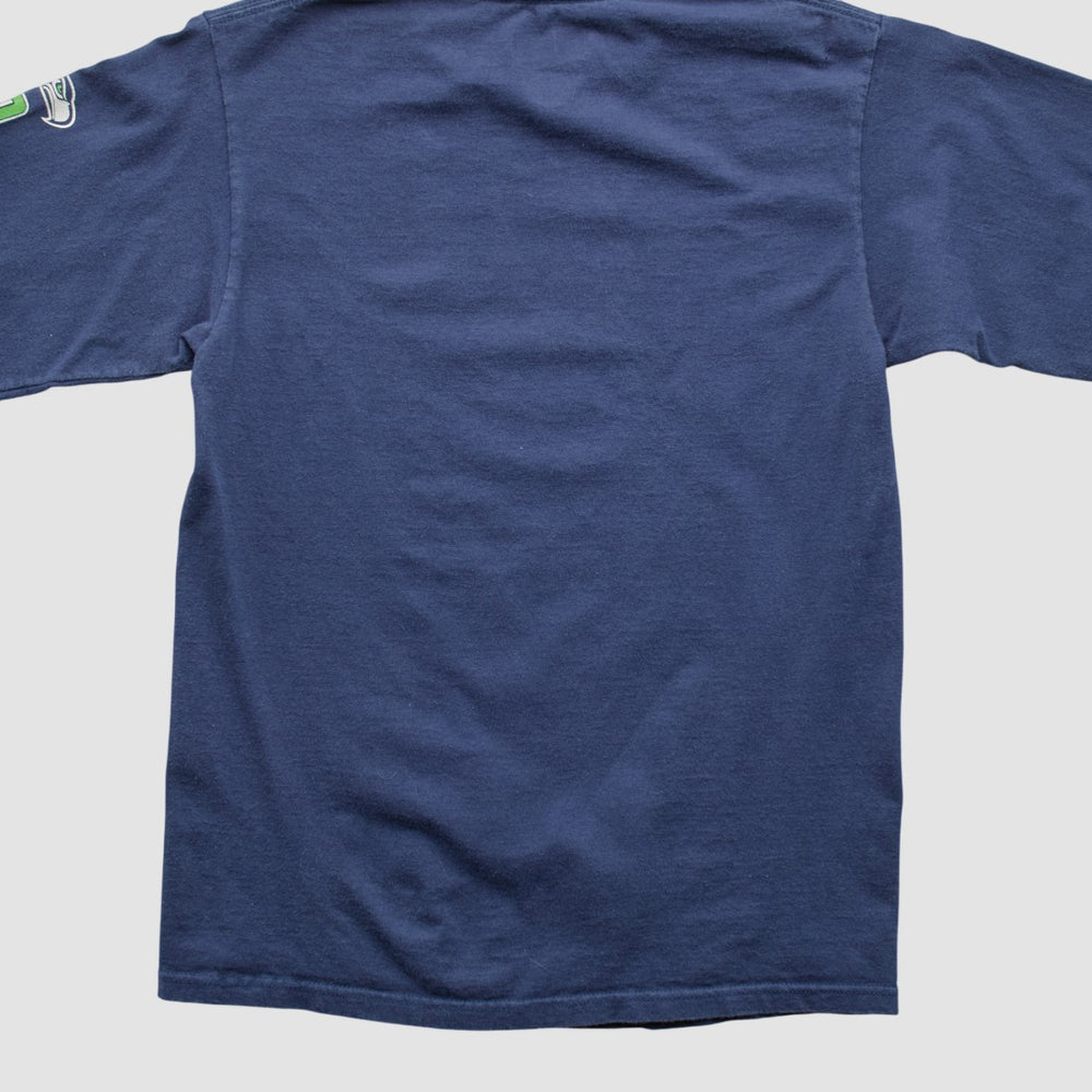 Seattle Seahawks NFL 2010s Long Sleeve T-shirt Navy Vintage