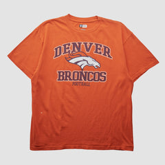 Denver Broncos NFL 2010s T-shirt Orange Vintage