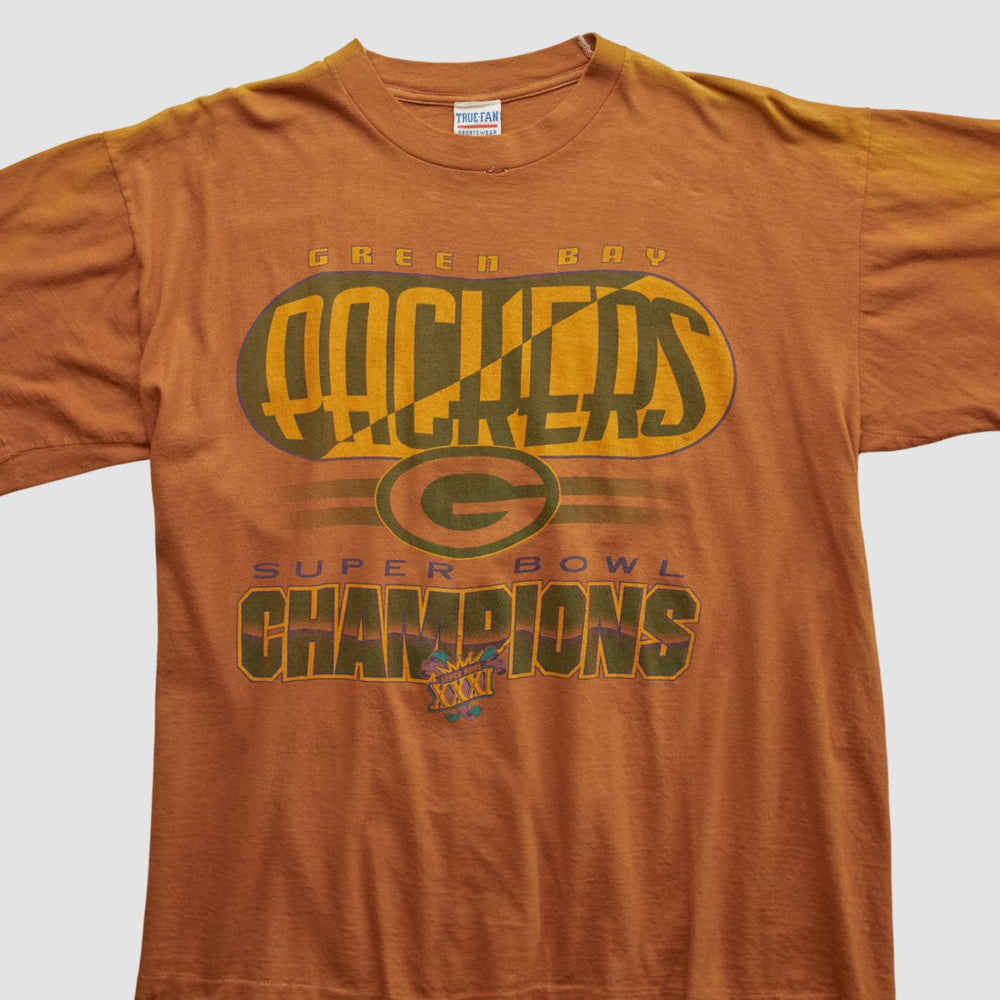 Green Bay Packers True Fan 1997 T-shirt Clay Vintage