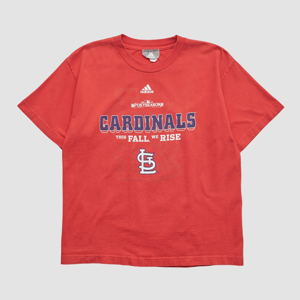 St. Louis Cardinals Adidas 2011 T-shirt - Red - S by Fanatics Real Vintage T-shirts