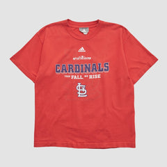 St. Louis Cardinals Adidas 2011 T-shirt - Red - S by Fanatics Real Vintage T-shirts