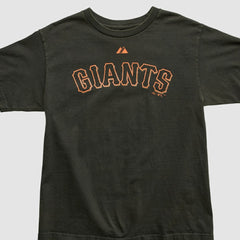 San Francisco Giants Majestic 2000s T-shirt - Black - Yth L by Fanatics Real Vintage T-shirts
