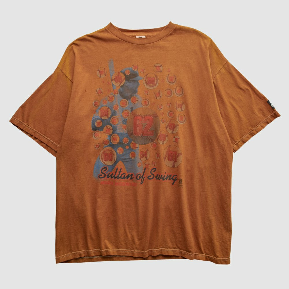 Mark McGwire Starter 90s T-shirt - Clay - XL by Fanatics Real Vintage T-shirts