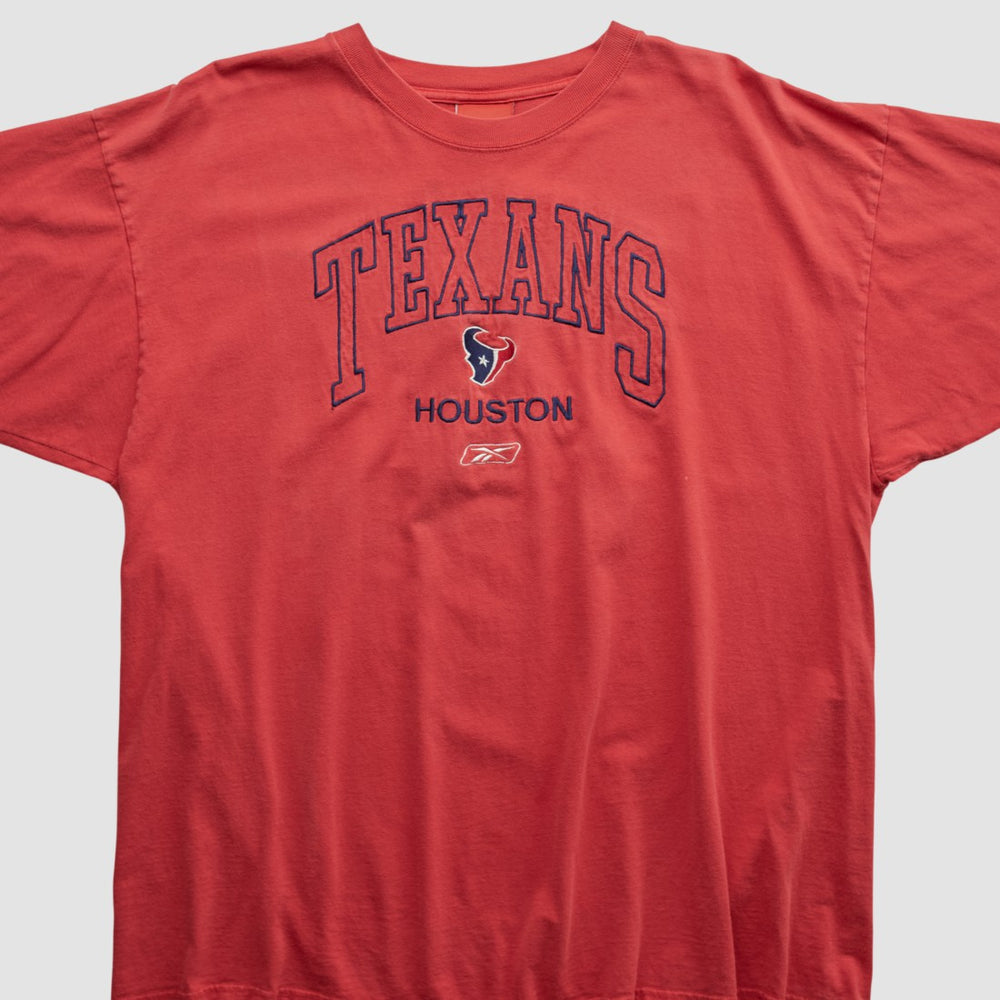 Houston Texans Reebok 2000s T-shirt Red Vintage