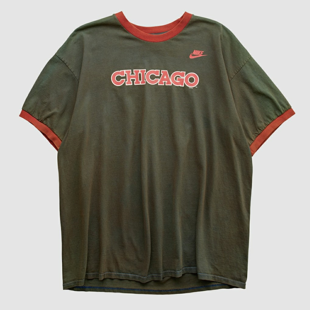 Chicago Bulls 2000s T-shirt Olive Vintage