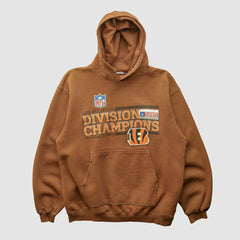 Cincinnati Bengals 2005 Hooded Pullover Sweatshirt Clay Vintage