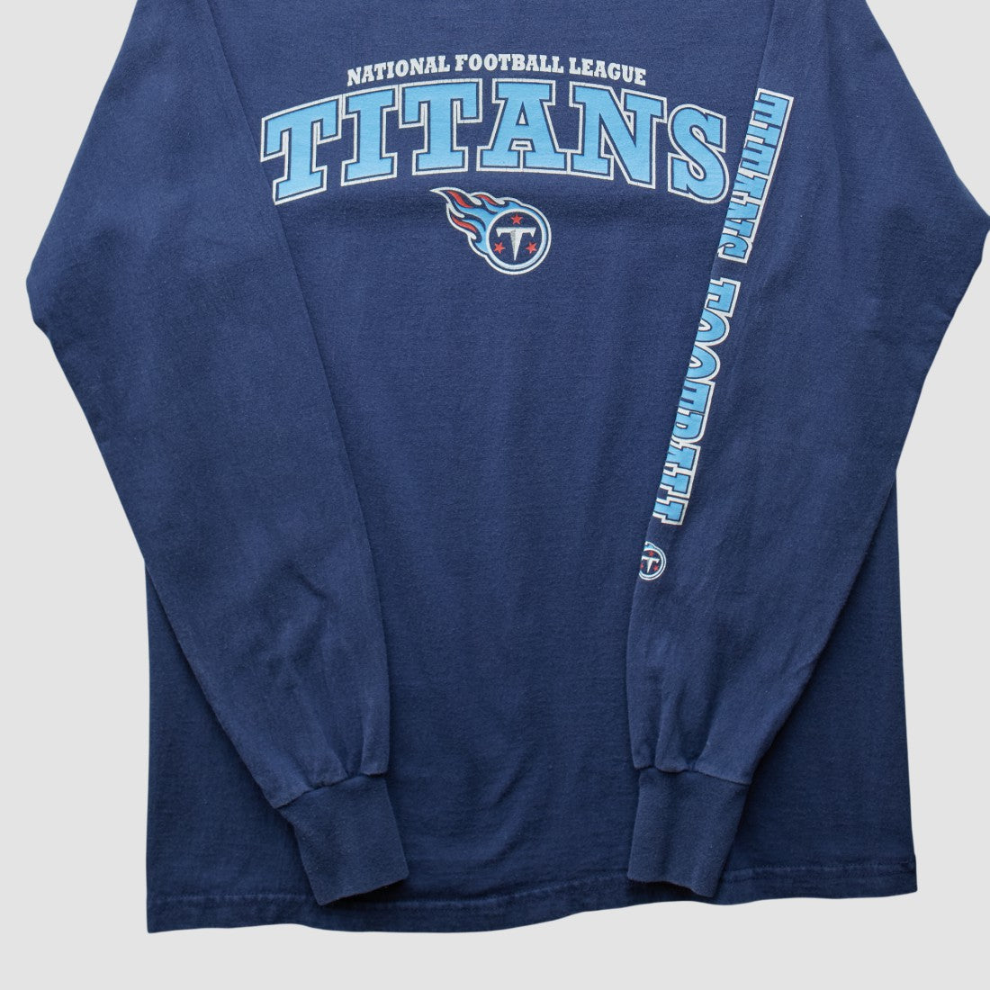 Tennessee Titans NFL 2000s Long Sleeve T-shirt Navy Vintage