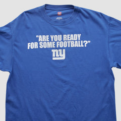 New York Giants NFL 2000s T-shirt Blue Vintage