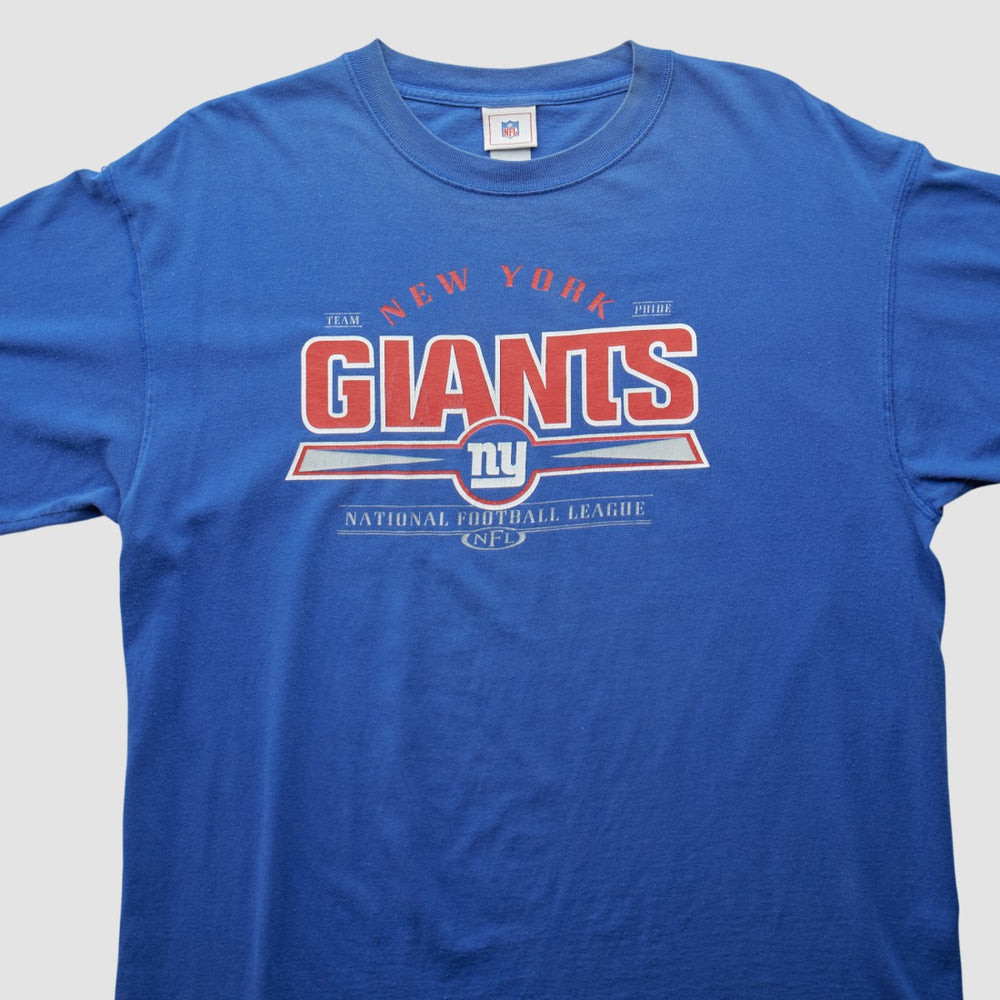 New York Giants NFL 2000s T-shirt Blue Vintage