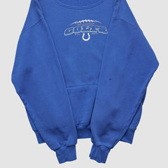 Indianapolis Colts 2000s Pullover Sweatshirt Blue Vintage
