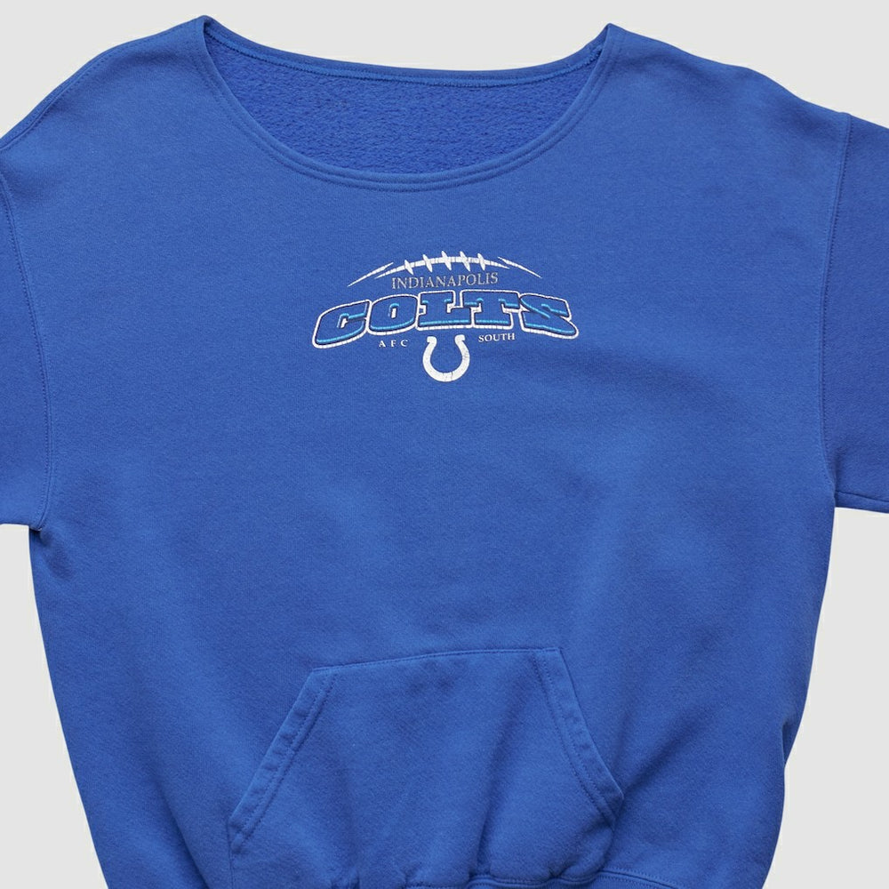Indianapolis Colts 2000s Pullover Sweatshirt Blue Vintage