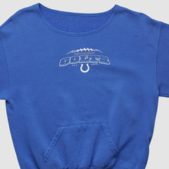 Indianapolis Colts 2000s Pullover Sweatshirt Blue Vintage