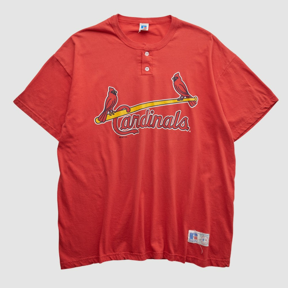 St. Louis Cardinals Russell 1996 T-shirt - Red - XL by Fanatics Real Vintage T-shirts