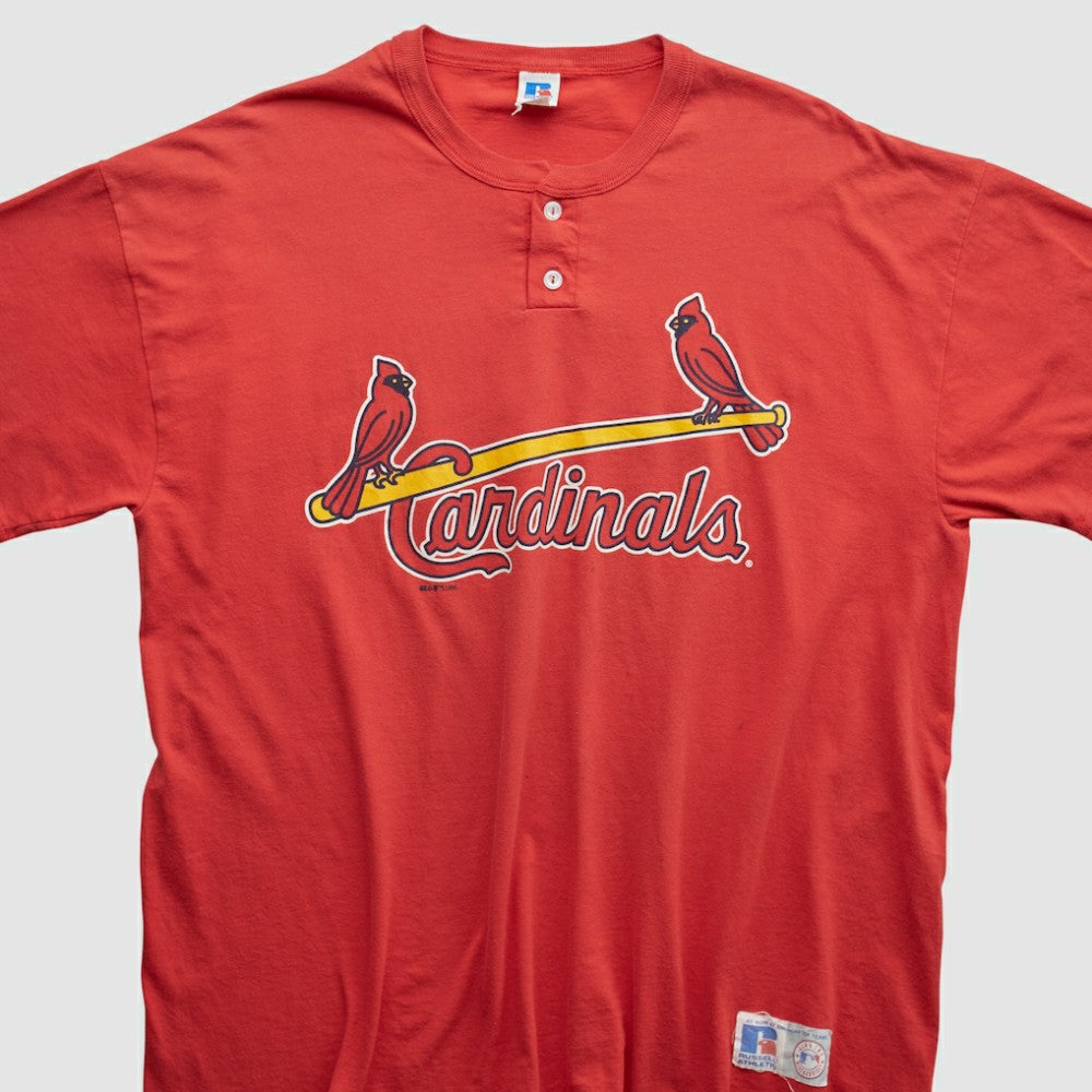 St. Louis Cardinals Russell 1996 T-shirt - Red - XL by Fanatics Real Vintage T-shirts