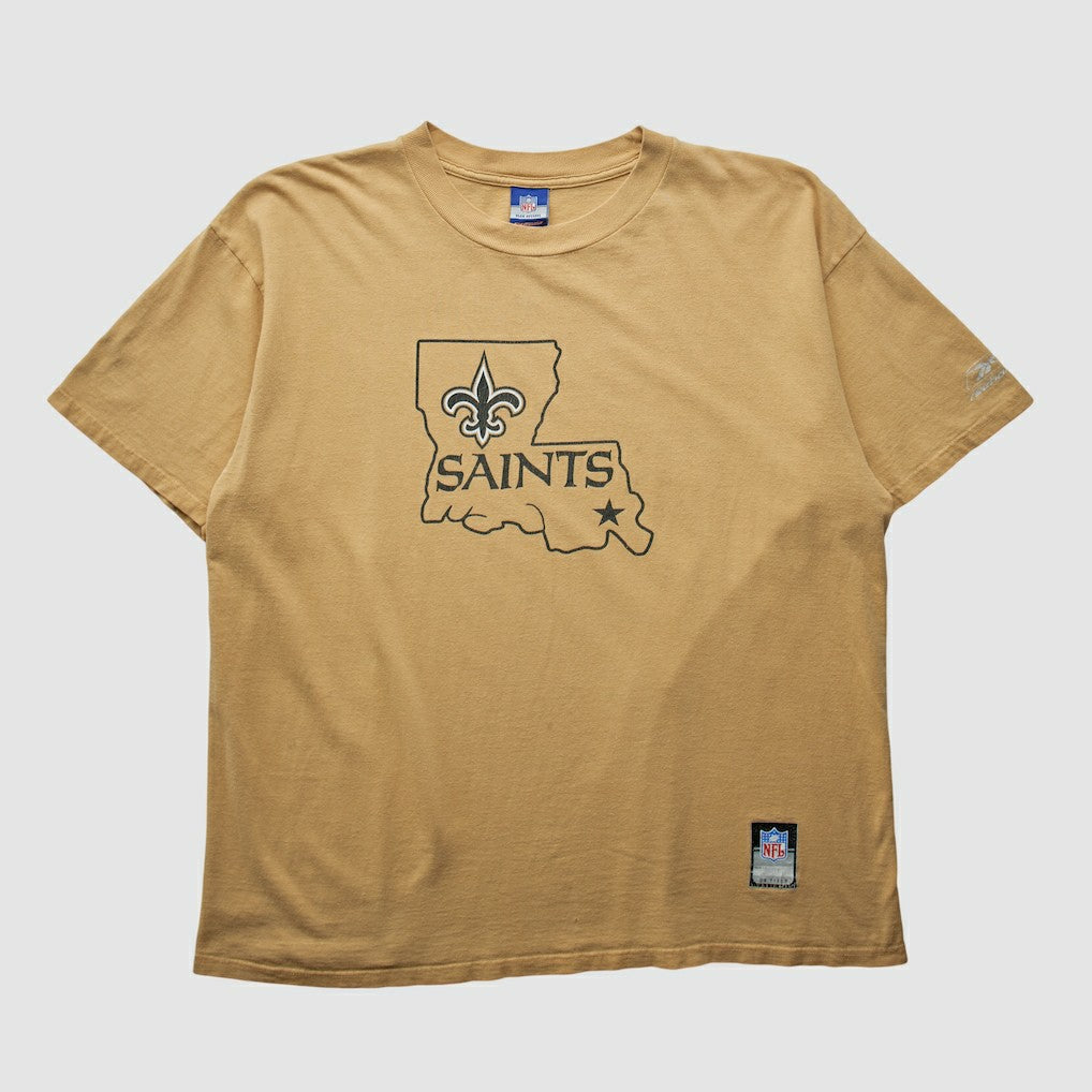 New Orleans Saints Reebok 2000s T-shirt Tan Vintage