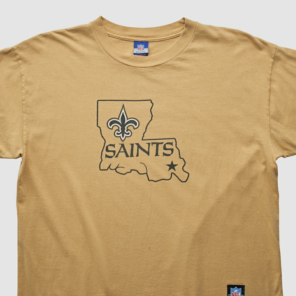 New Orleans Saints Reebok 2000s T-shirt Tan Vintage