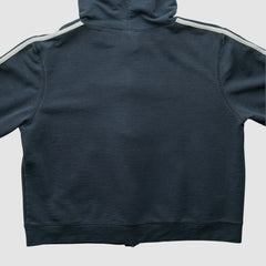 Pittsburgh Steelers NFL 2000s Hooded Full Zip Sweatshirt Black Vintage