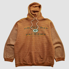 Green Bay Packers Galt Sand 90s Hooded Pullover Sweatshirt Clay Vintage
