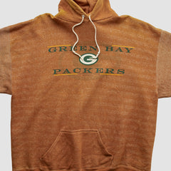 Green Bay Packers Galt Sand 90s Hooded Pullover Sweatshirt Clay Vintage
