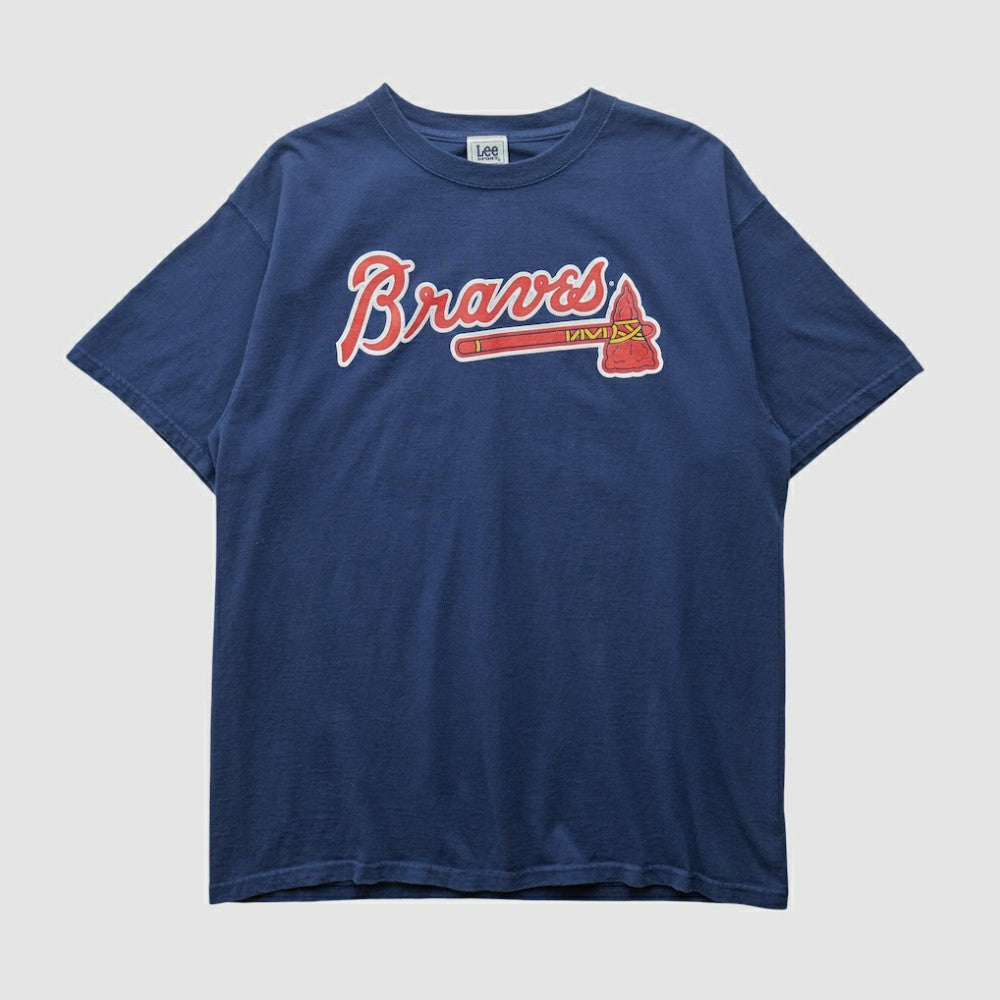 Atlanta Braves Lee Sport 2000s T-shirt - Navy - L by Fanatics Real Vintage T-shirts