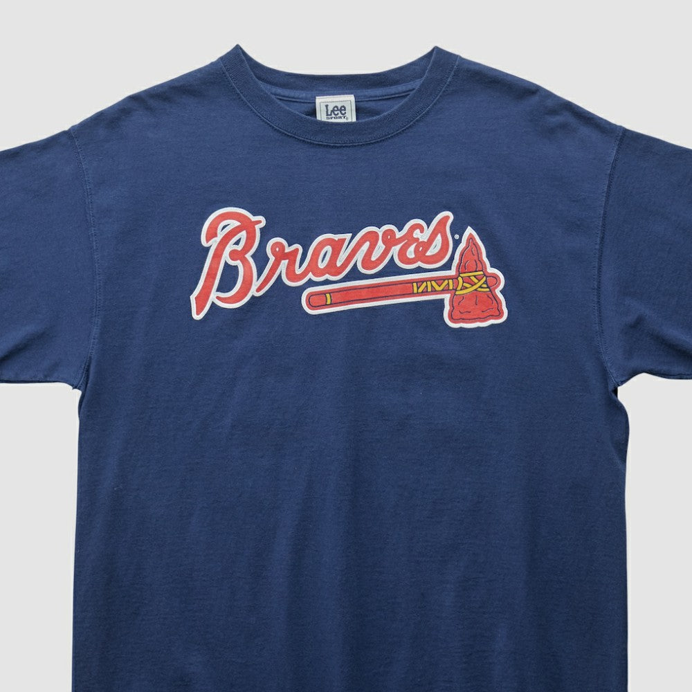 Atlanta Braves Lee Sport 2000s T-shirt - Navy - L by Fanatics Real Vintage T-shirts