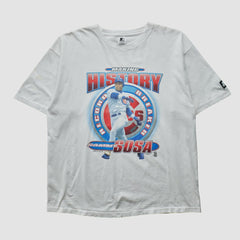 Sammy Sosa Starter 1998 T-shirt - White - 2XL by Fanatics Real Vintage T-shirts