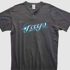 Toronto Blue Jays Majestic 2000s T-shirt - Black - L by Fanatics Real Vintage T-shirts