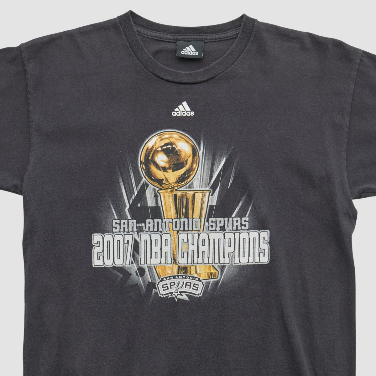 San Antonio Spurs 2007 T-shirt Black Vintage