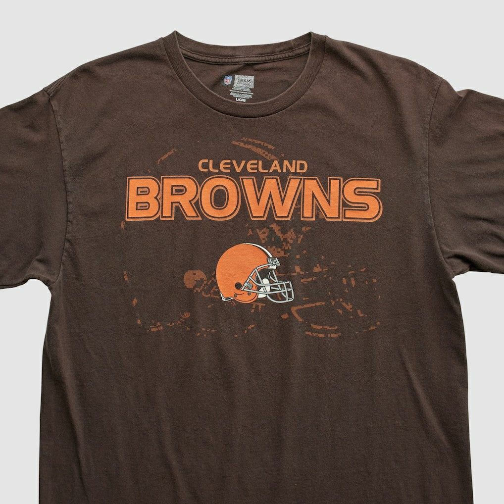 Cleveland Browns NFL 2010s T-shirt Brown Vintage