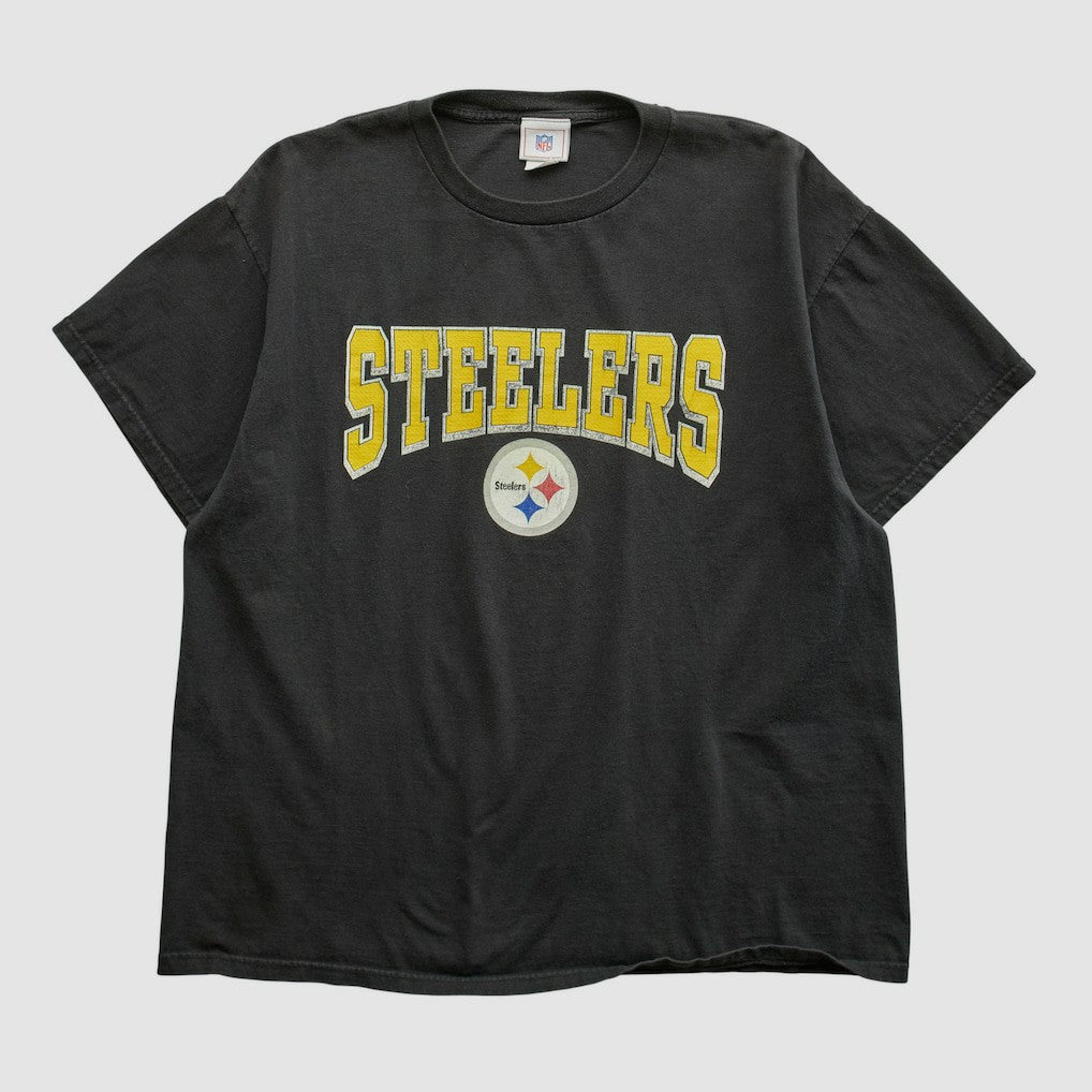 Pittsburgh Steelers NFL 2000s T-shirt Black Vintage