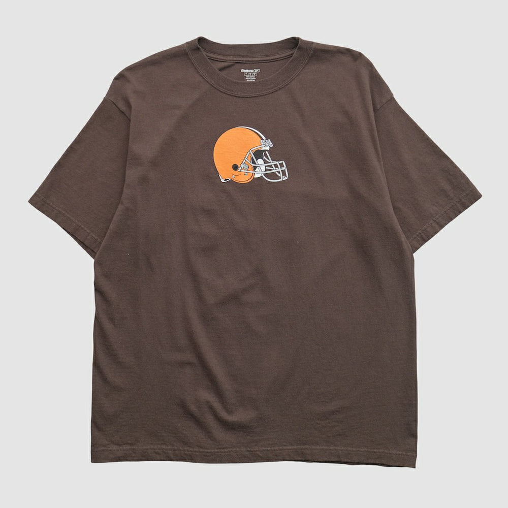 Cleveland Browns Reebok 2000s T-shirt Brown Vintage