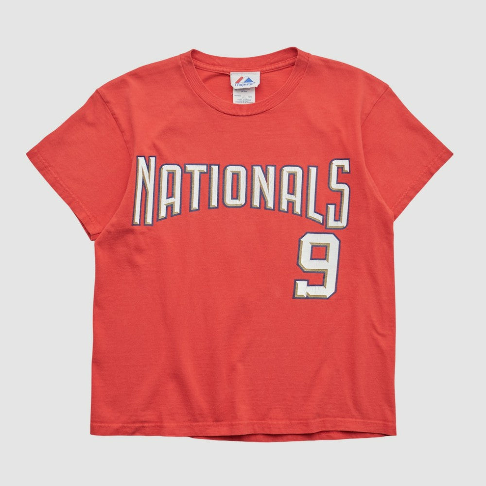 Washington Nationals Majestic 2000s T-shirt - Red - Yth XL by Fanatics Real Vintage T-shirts
