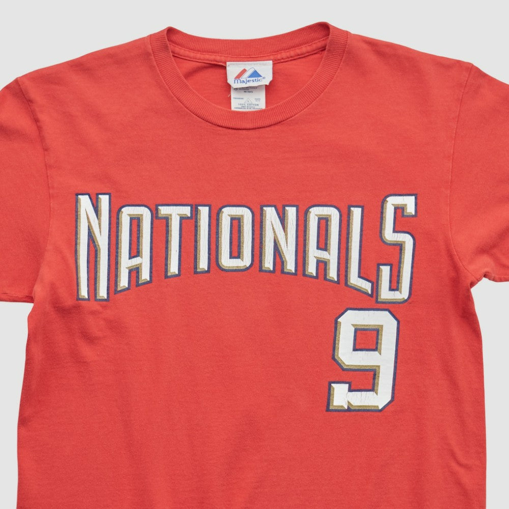 Washington Nationals Majestic 2000s T-shirt - Red - Yth XL by Fanatics Real Vintage T-shirts