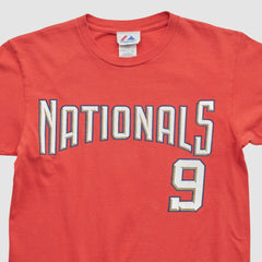 Washington Nationals Majestic 2000s T-shirt - Red - Yth XL by Fanatics Real Vintage T-shirts