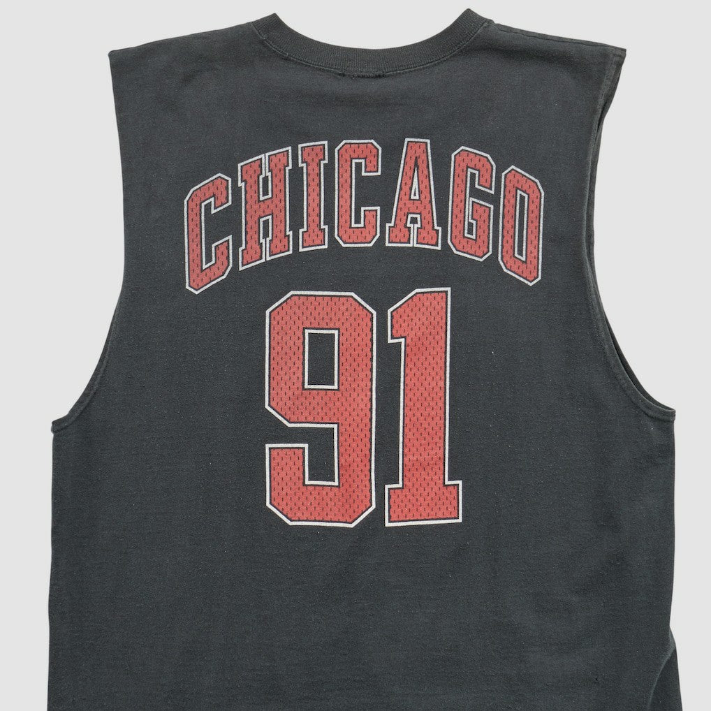 Chicago Bulls 90s Tank Black Vintage