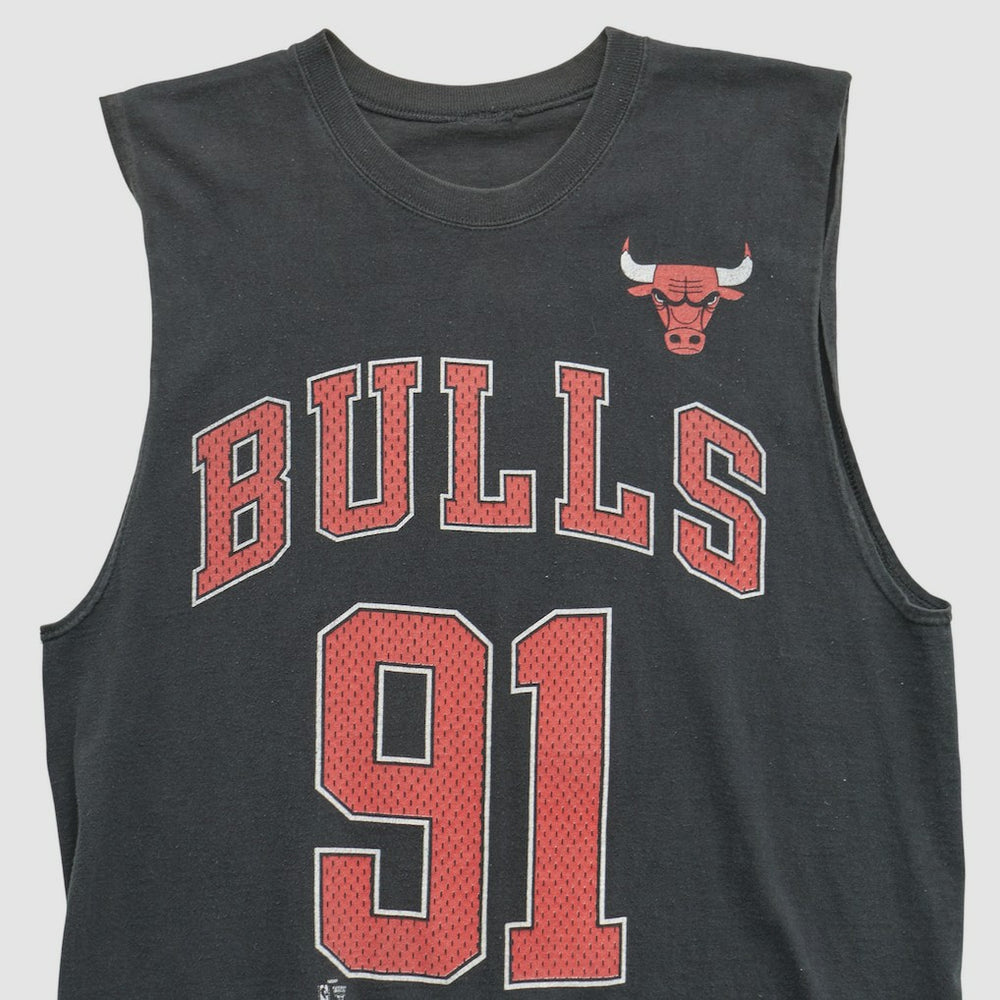 Chicago Bulls 90s Tank Black Vintage