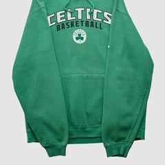 Boston Celtics 2010s Hooded Pullover Sweatshirt Green Vintage