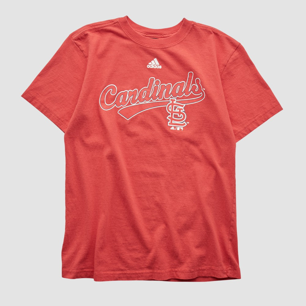 St. Louis Cardinals Adidas T-shirt - Red - S by Fanatics Real Vintage T-shirts