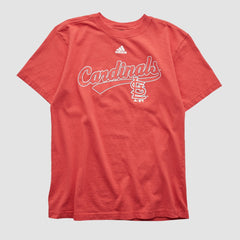 St. Louis Cardinals Adidas T-shirt - Red - S by Fanatics Real Vintage T-shirts
